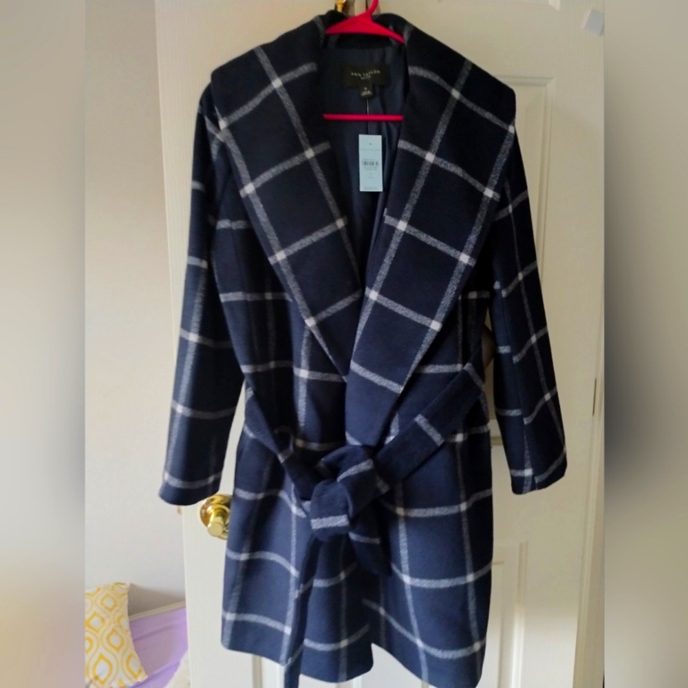 Ann Taylor Collar Wrap Coat